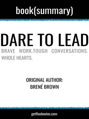 cover image of Book Summary: Dare to Lead